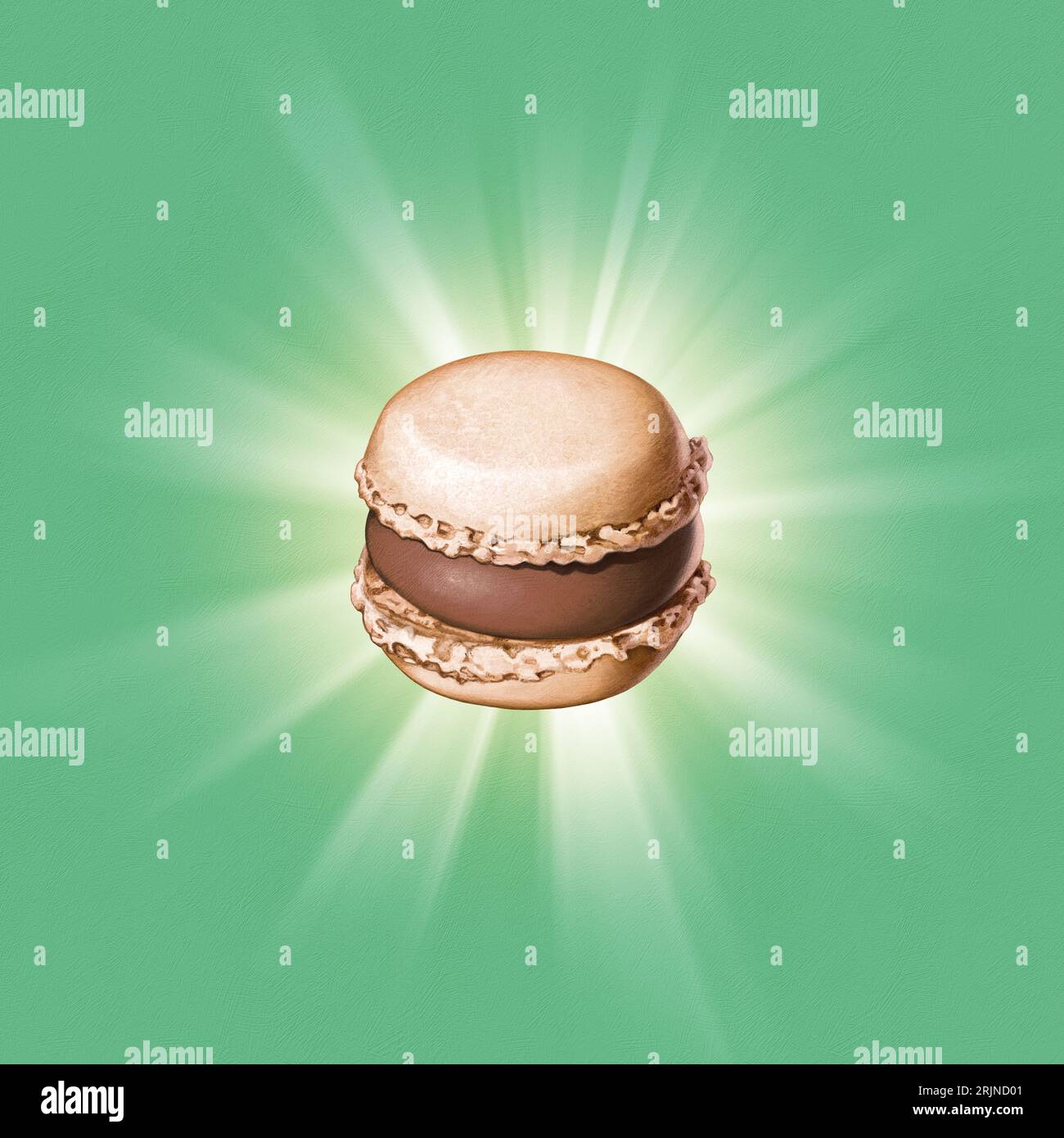 Illustrazione francese Macron/Luxemburgeli Foto Stock