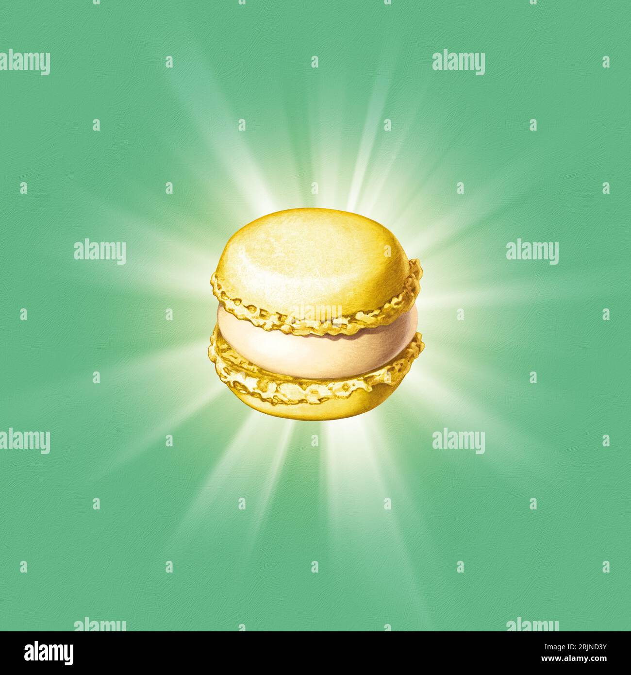 Illustrazione francese Macron/Luxemburgeli Foto Stock