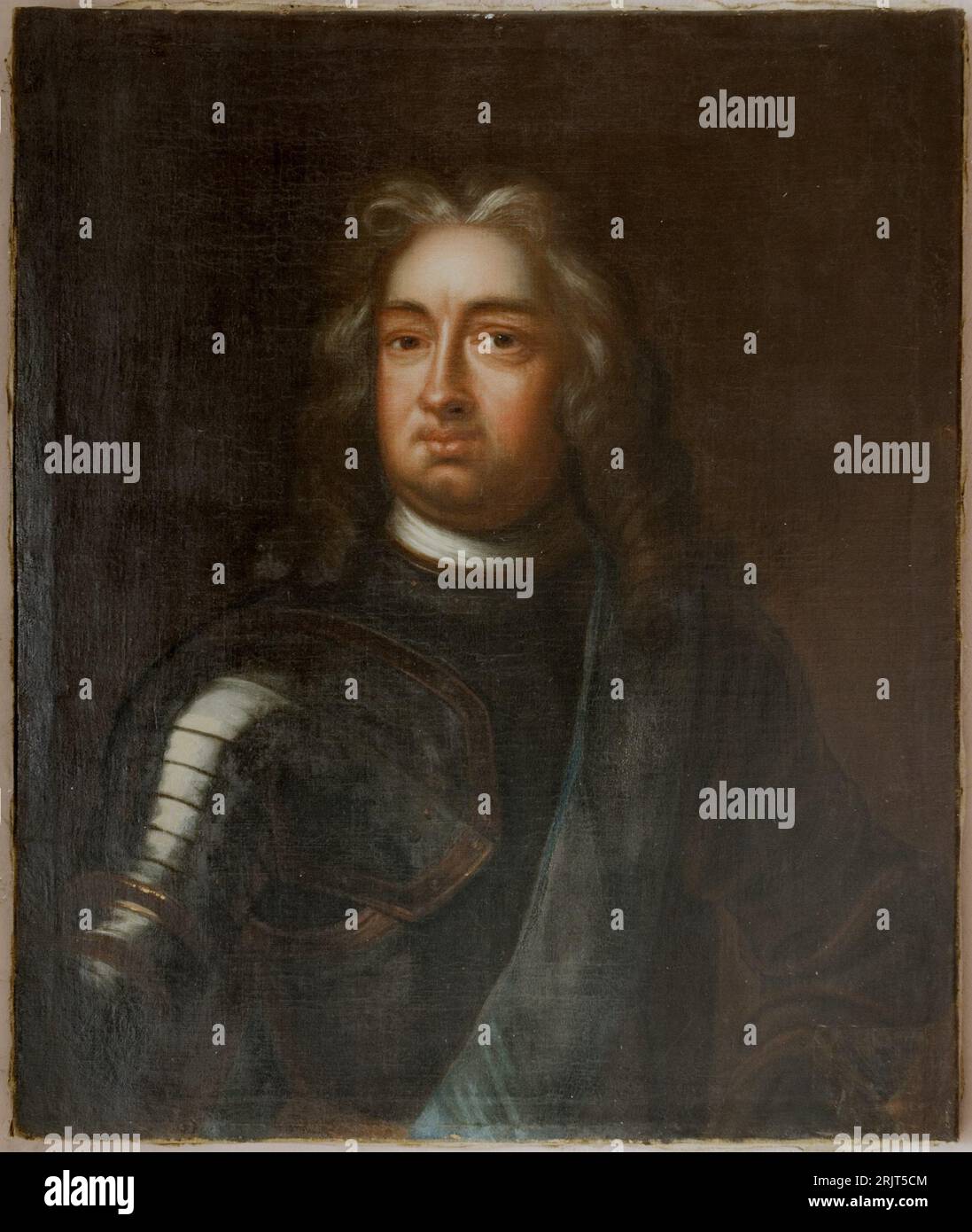 Ritratto di Carlo d'Assia-Kassel Data sconosciuta di Georg Engelhard Schröder Foto Stock