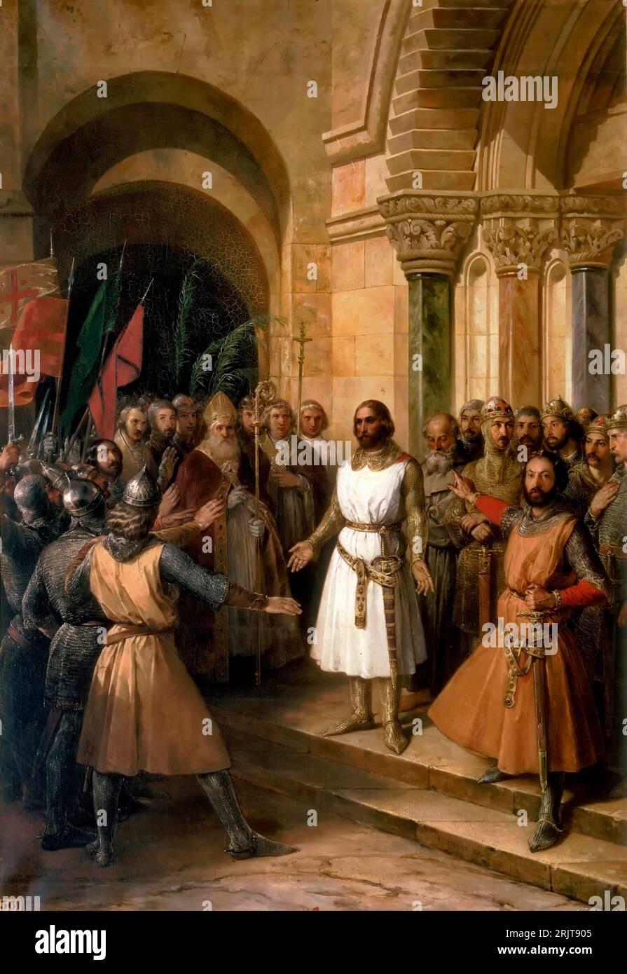 La prima crociata gerusalemme immagini e fotografie stock ad alta ...