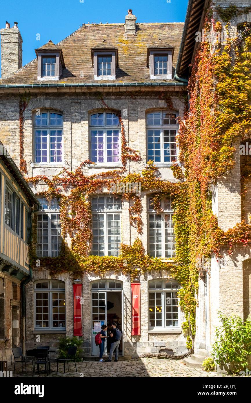 Musee de Dieppe (castello) Dieppe, Francia. Foto Stock