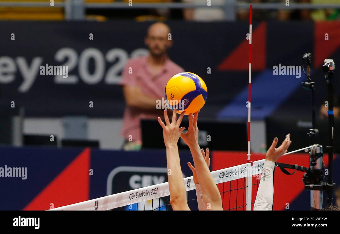 Torino, Italia. 23 agosto 2023. CEV EuroVolley 2023 Torino crediti: Nderim Kaceli/Alamy Live News Credit: Nderim Kaceli/Alamy Live News Foto Stock