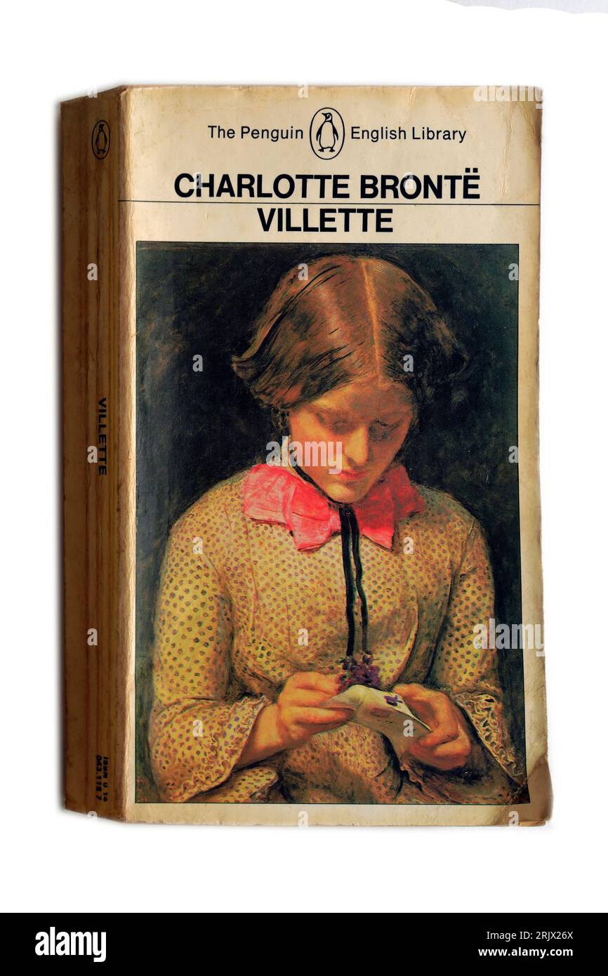 Charlotte Bronte, Villette - copertina del libro. Configurazione studio. Foto Stock
