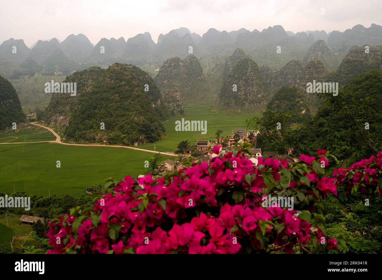 Bildnummer: 52626609 Datum: 09.07.2008 Copyright: imago/Xinhua Wiesen und Hügel im - Wanfeng Wald - bei Xingyi Stadt, Provinz Guizhou - Cina PUBLICATIONxNOTxINxCHN , Landschaft; 2008, Xingyi - Cina; , quer, Kbdig, totale, , Asien Bildnummer 52626609 Data 09 07 2008 Copyright Imago XINHUA Meadows and Hill in Forest at Xingyi City Province Guizhou Cina PUBLICATIONxNOTxINxCHN Landscape 2008 Xingyi China Horizontal Kbdig Long shot Asia Foto Stock