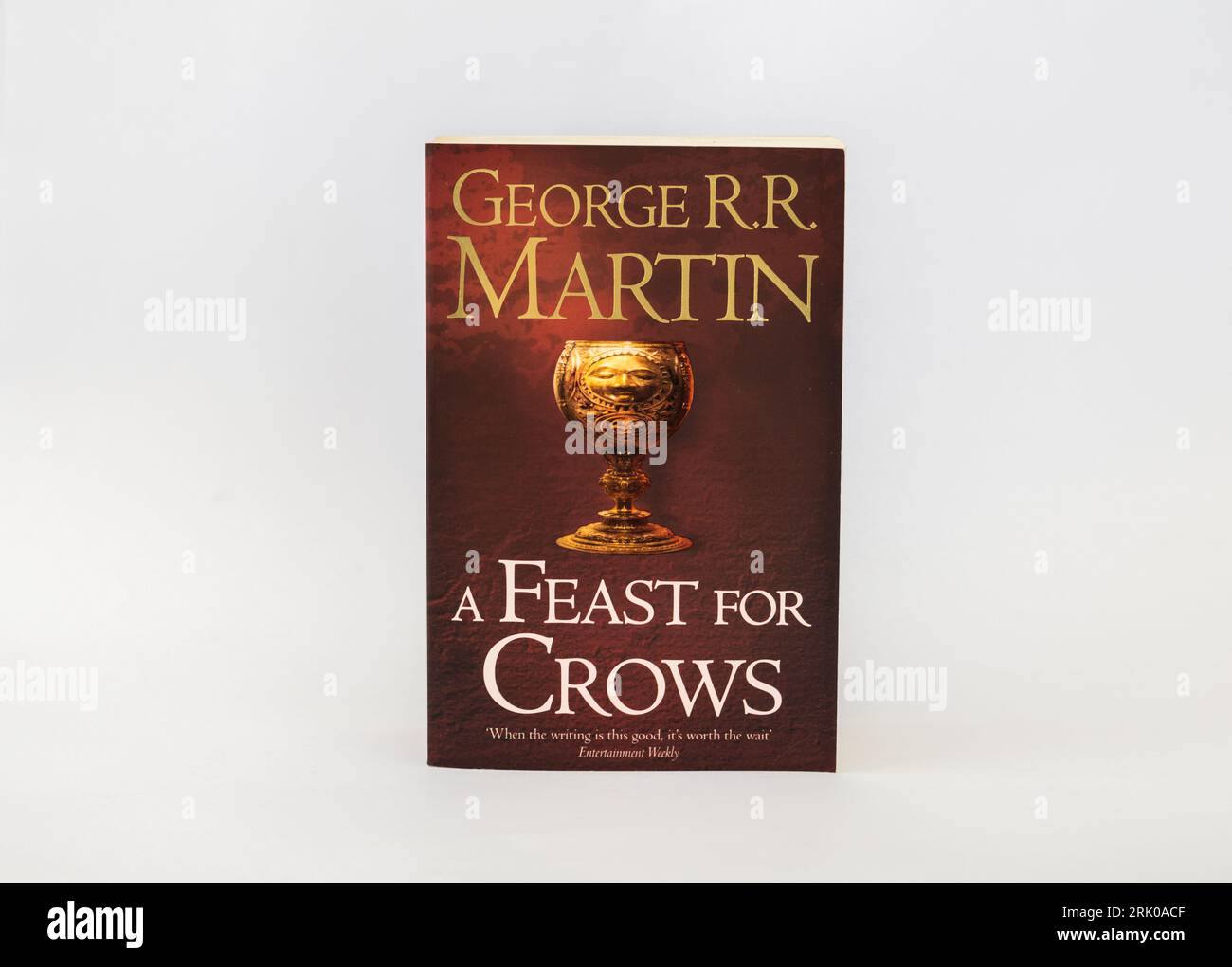 Brisbane, Australia - 21 agosto 2023: Game of Thrones Books. A Song of Ice and Fire Series of high fantasy novel di George R.R. Martin Foto Stock