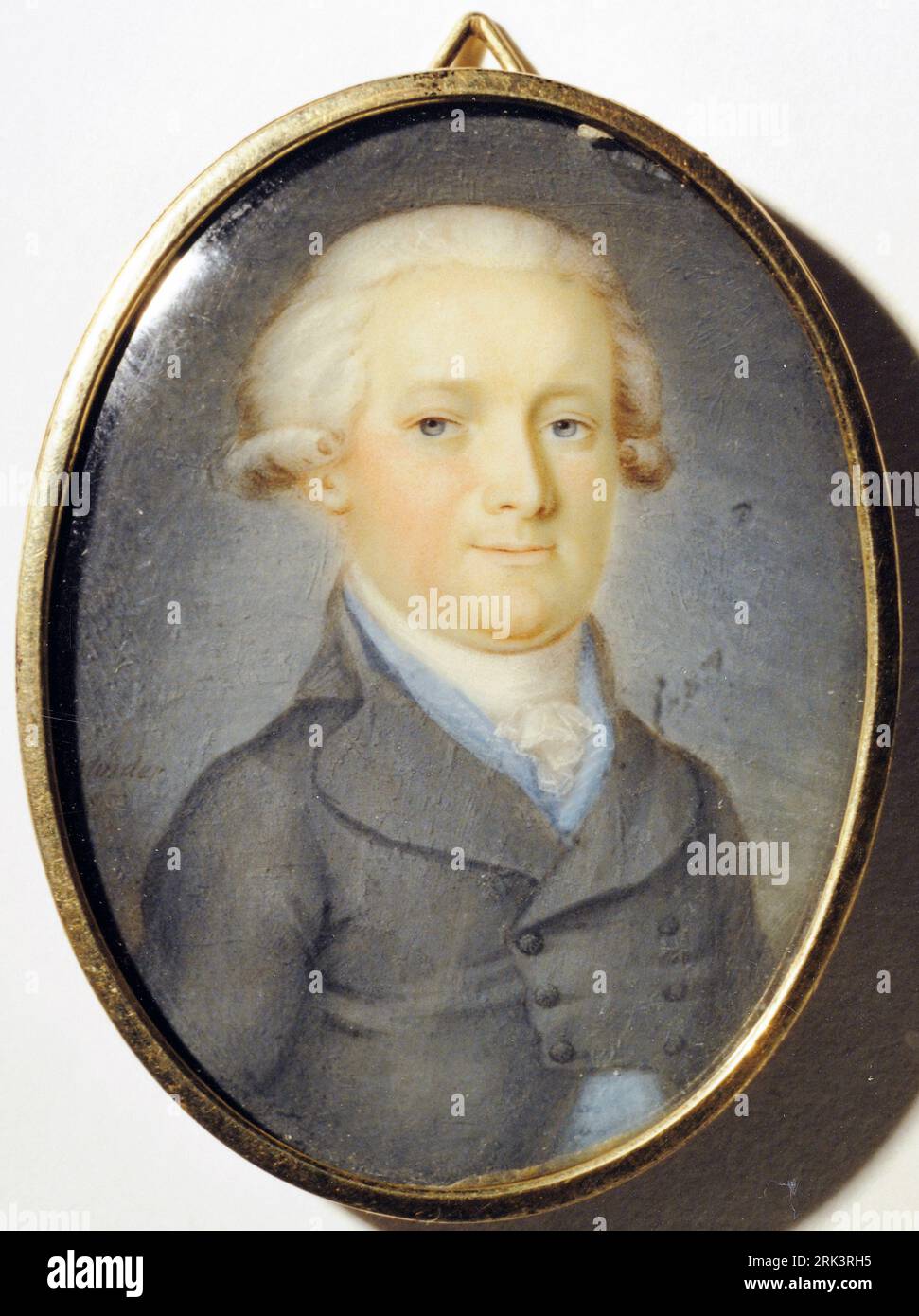 Johan Petter Tidén, bibliotekarie och professor 1795 di Johan Erik Bolinder Foto Stock