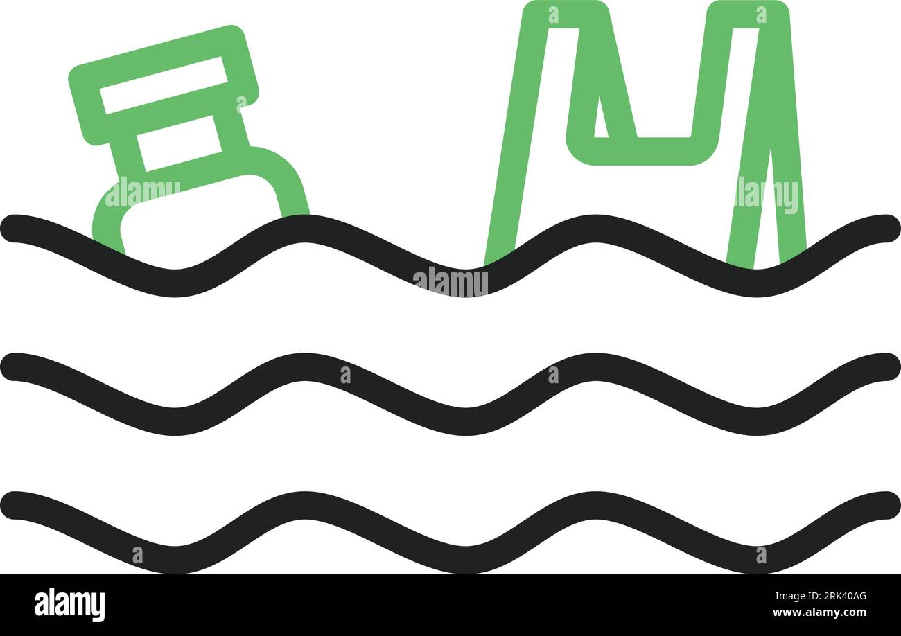 Immagine icona Ocean Conservation. Illustrazione Vettoriale