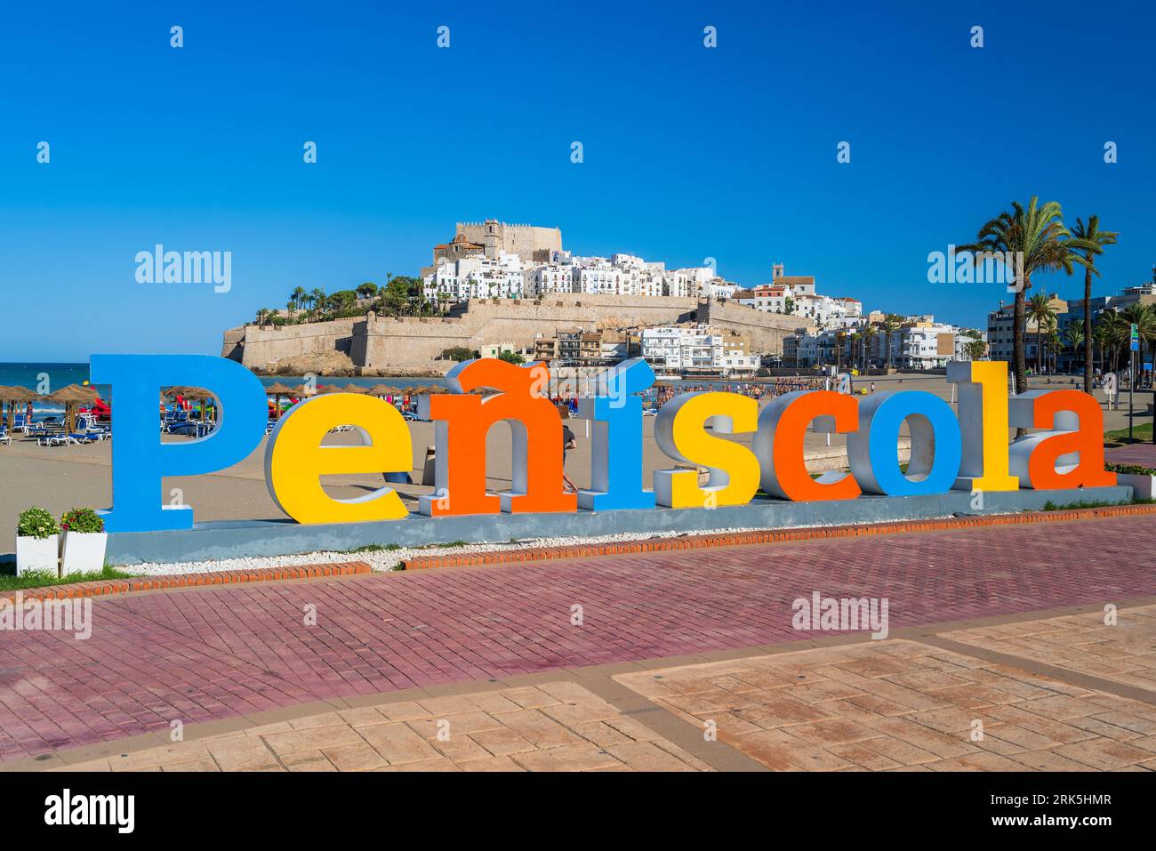 Peniscola, Comunità Valenciana, Spagna Foto Stock
