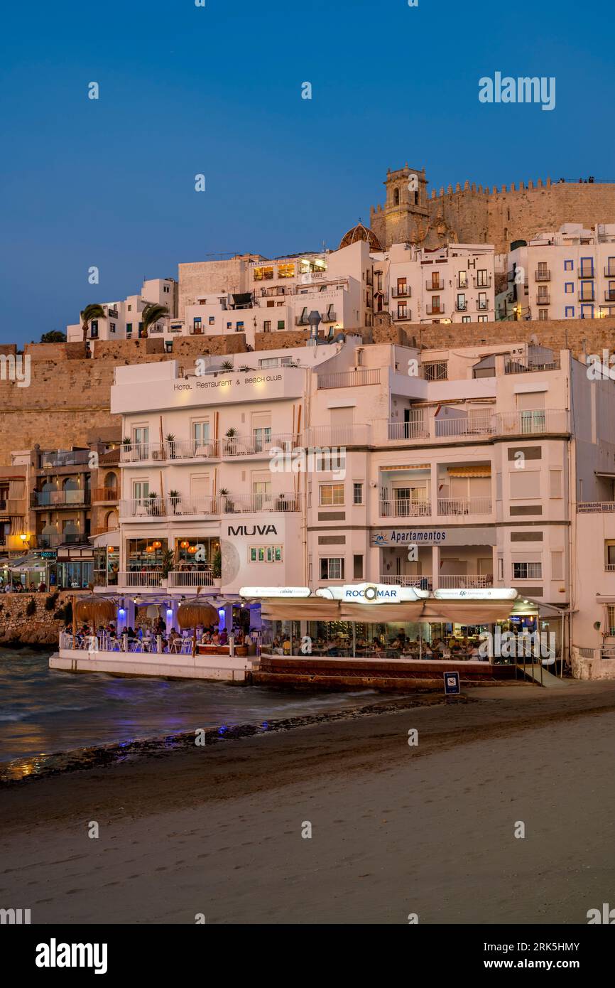 Peniscola, Comunità Valenciana, Spagna Foto Stock