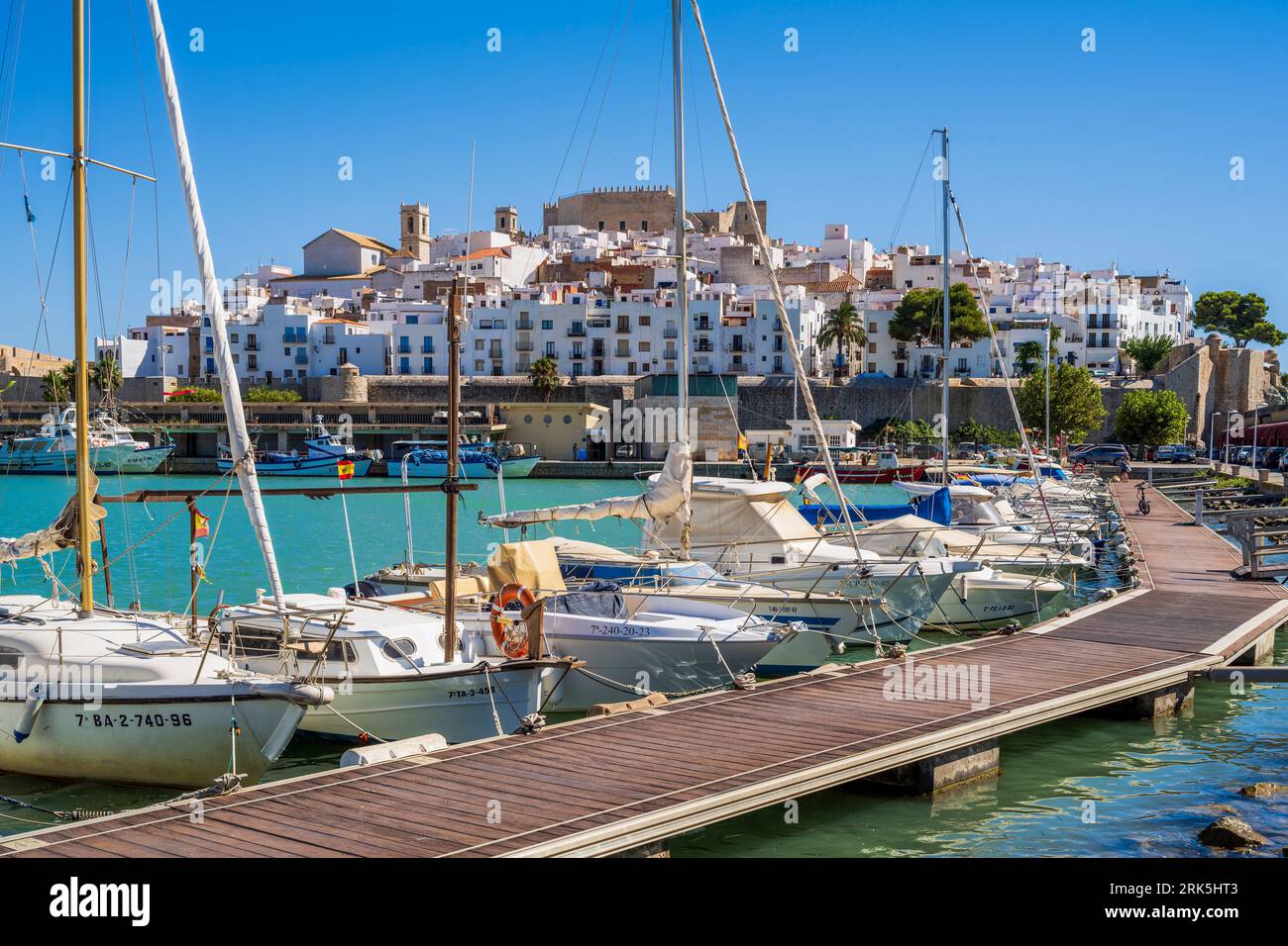 Peniscola, Comunità Valenciana, Spagna Foto Stock