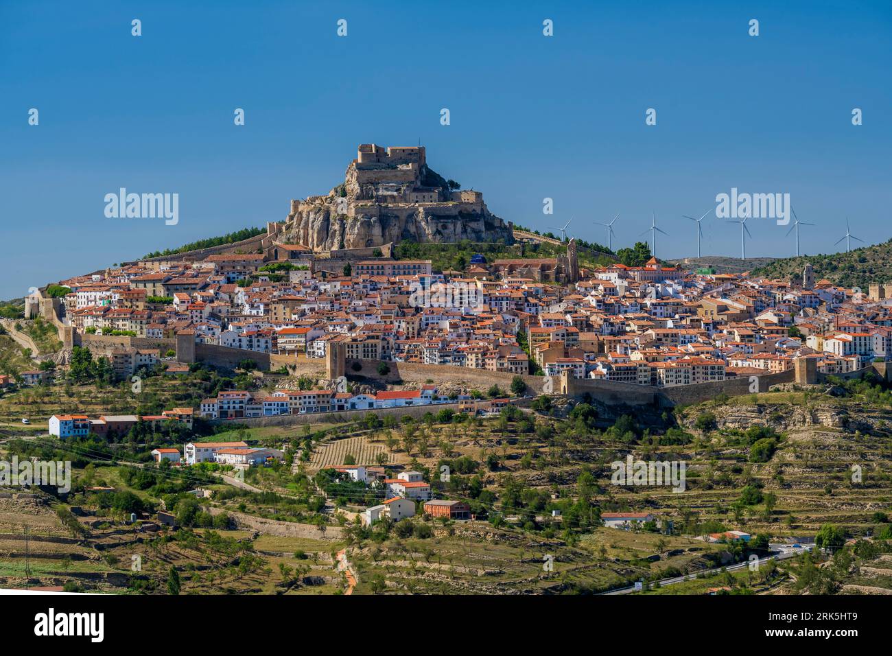 Morella, Comunità Valenciana, Spagna Foto Stock