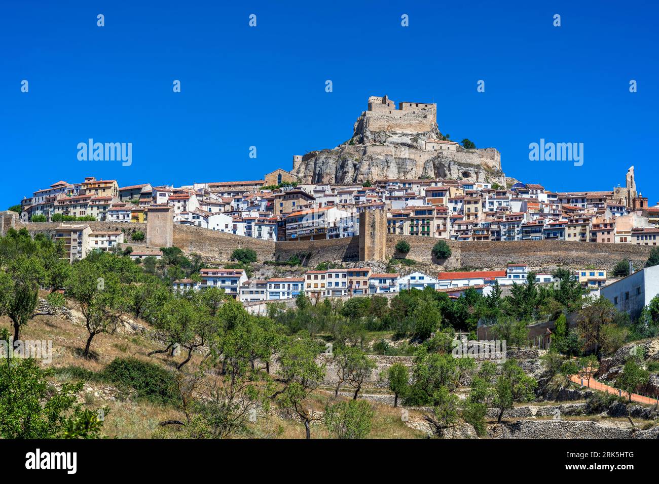 Morella, Comunità Valenciana, Spagna Foto Stock