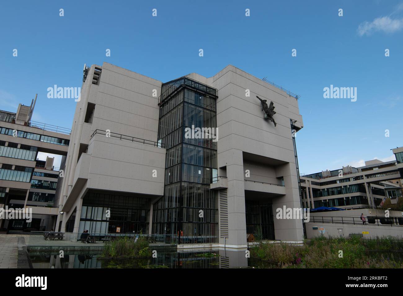 Roger Stevens Building, Università di Leeds, Regno Unito. Foto Stock