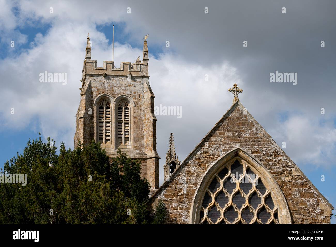 La Chiesa di San Giorgio, Brailes, Warwickshire, Inghilterra, Regno Unito Foto Stock