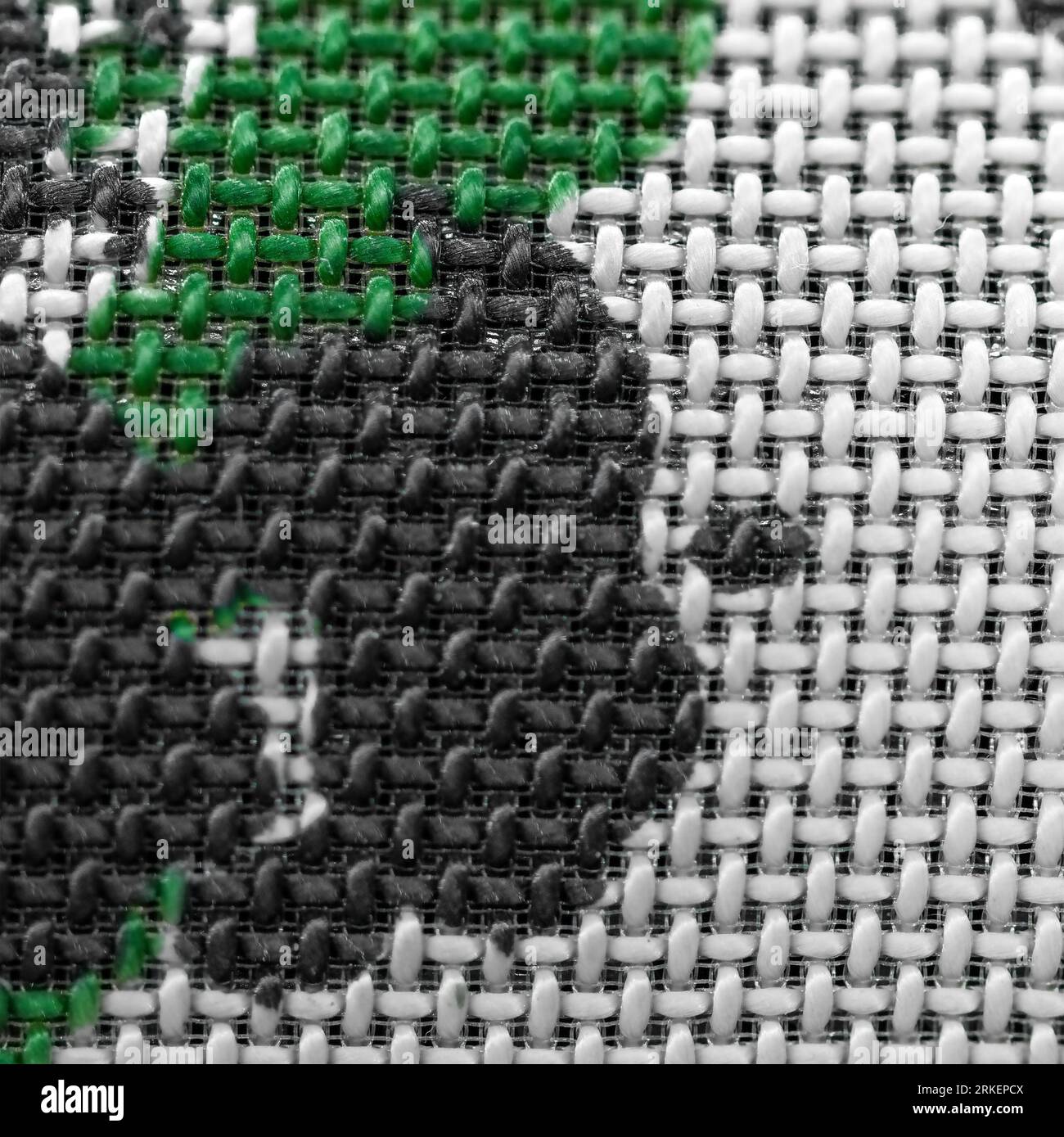Tessuto camouflage moderno, sfondo militare astratto Foto Stock