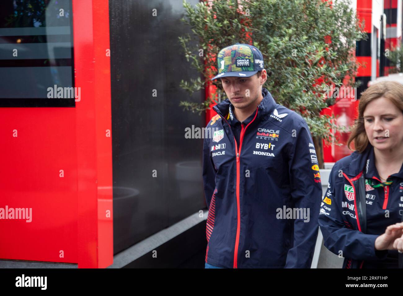 Zandvoort, Nederland. 24 agosto 2023. Zandvoort, Paesi Bassi, 24. Agosto 2023; Dutch Formula 1 Grand Prix #1, Max VERSTAPPEN, NDL, Oracle Red Bull Racing - foto e copyright di Leo VOGELZANG/ATP Images (Leo Vogelzang/ATP/SPP) credito: SPP Sport Press Photo. /Alamy Live News Foto Stock