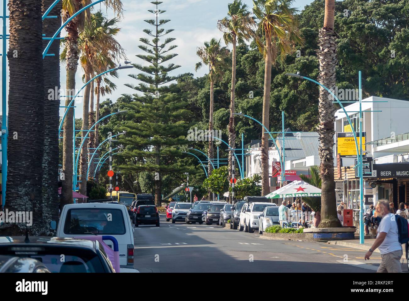 La città di Tauranga in nuova Zelanda Foto Stock