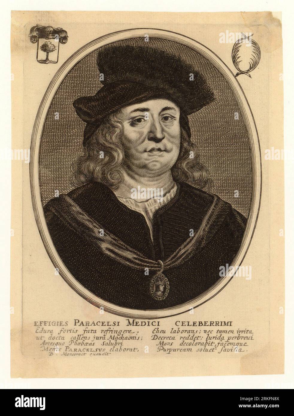 Paracelse (1493-1541) Foto Stock