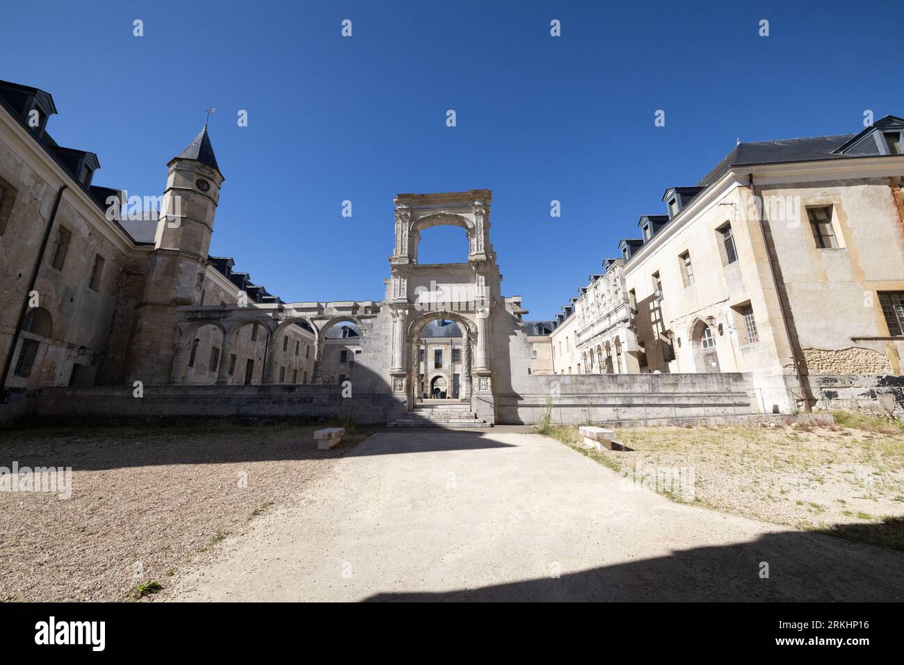 Château de Gaillon, Normandie, Francia Foto Stock