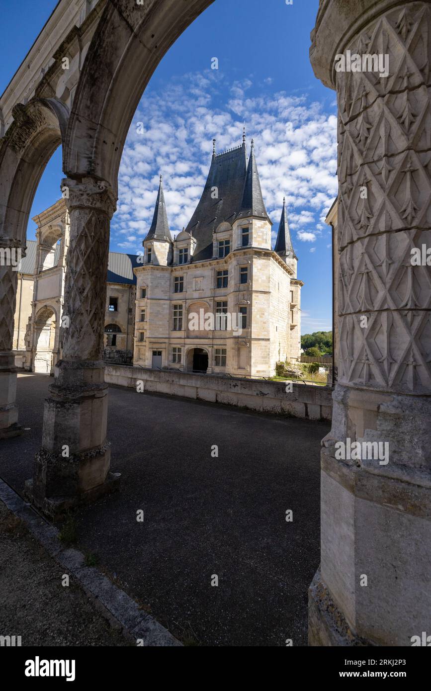 Château de Gaillon, Normandie, Francia Foto Stock