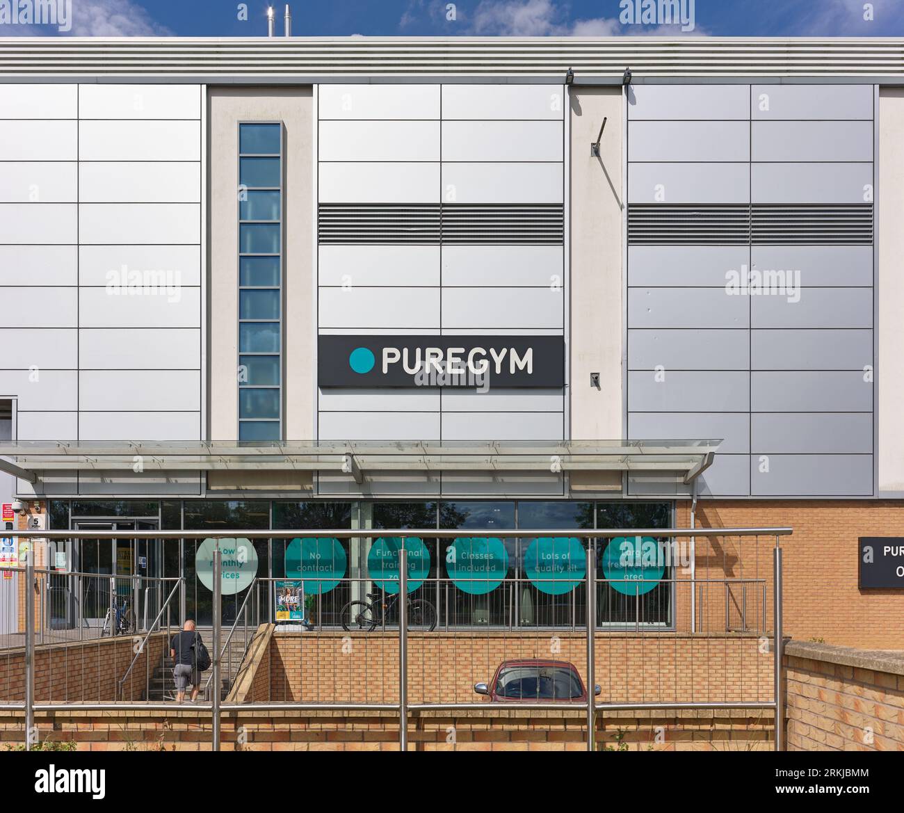 Puregym a Corby, Inghilterra. Foto Stock