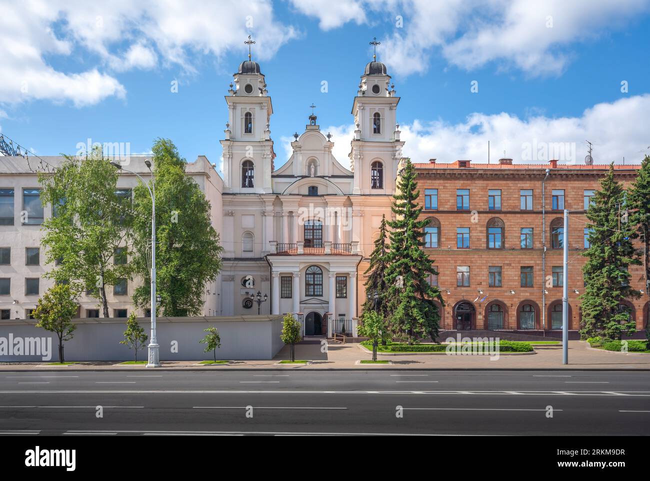Cathedral of Saint Virgin Mary - Minsk, Belarus Foto Stock