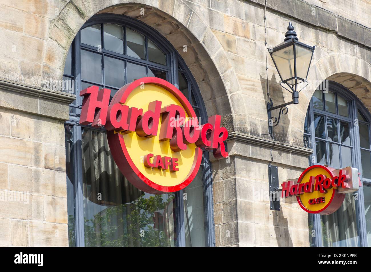 Hard Rock Cafe, Sandhill, Newcastle upon Tyne, Tyne and Wear, Inghilterra, Regno Unito Foto Stock