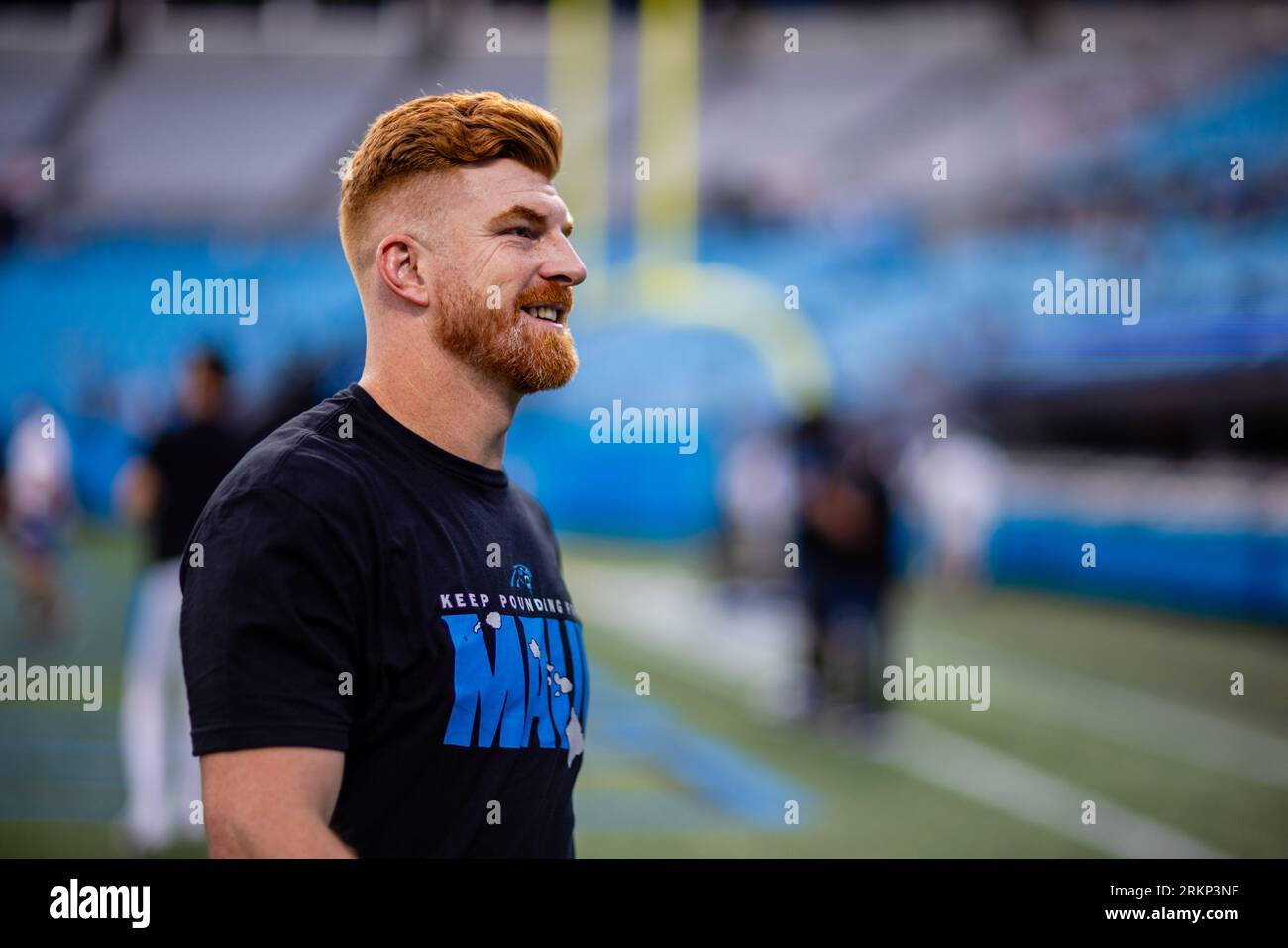 25 agosto 2023: Incontro NFL a Charlotte, NC. (Scott Kinser/Cal Sport Media) Foto Stock