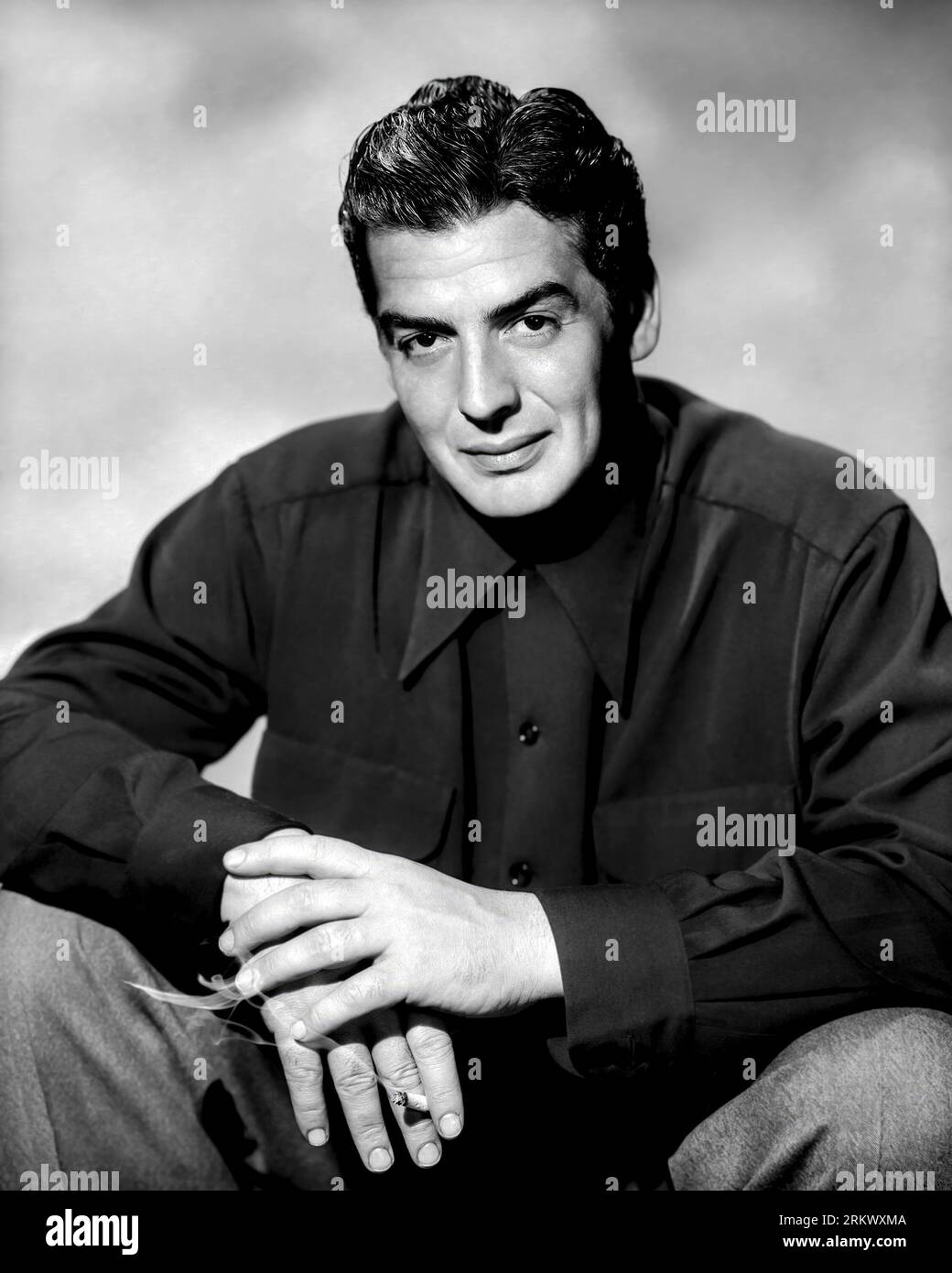 VICTOR MATURE. Foto Stock