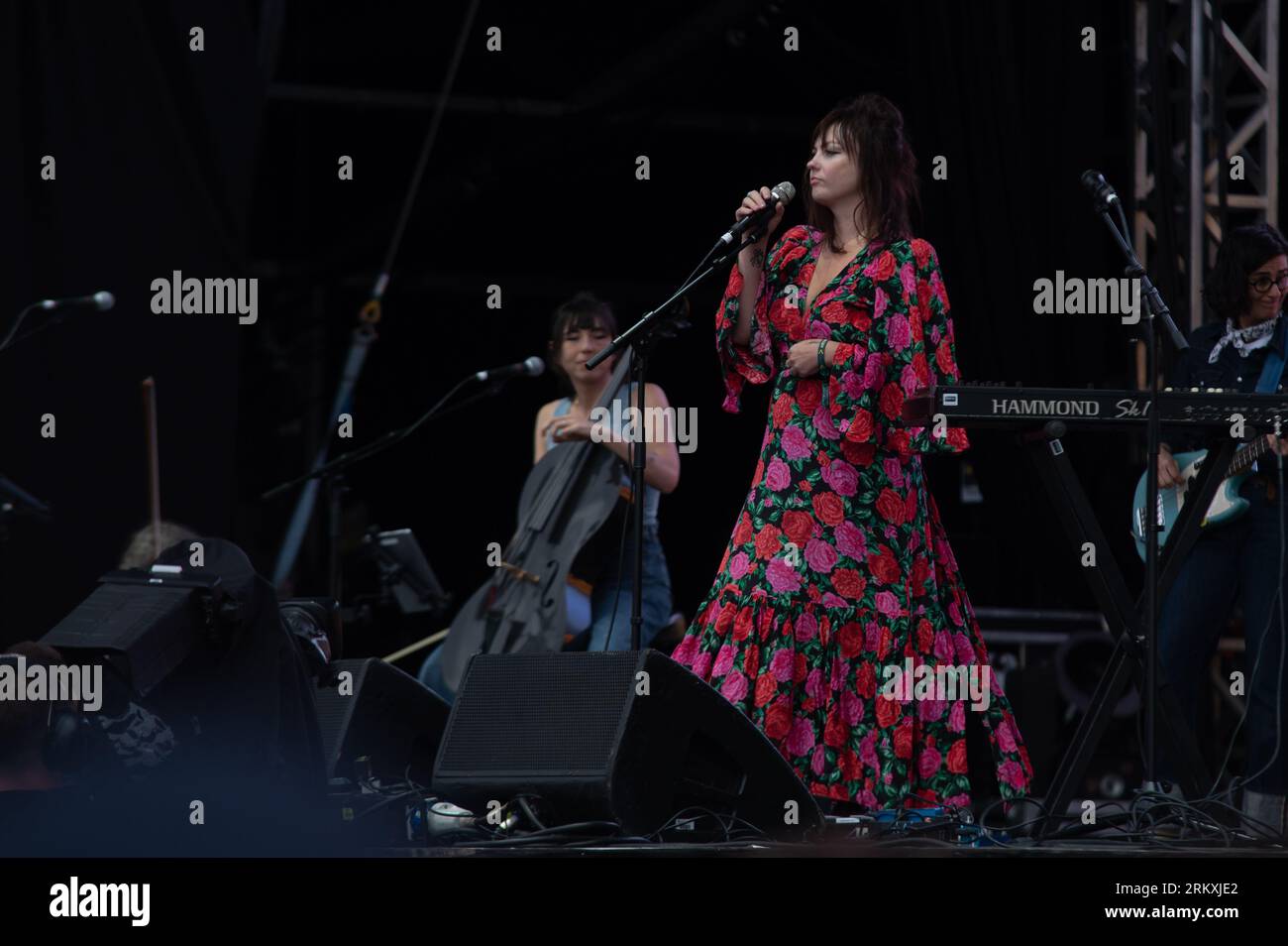 Londra, Regno Unito. 25 agosto 2023. Angel Olsen si esibisce all'All Points Festival di East London. Cristina Massei/Alamy Live News Foto Stock