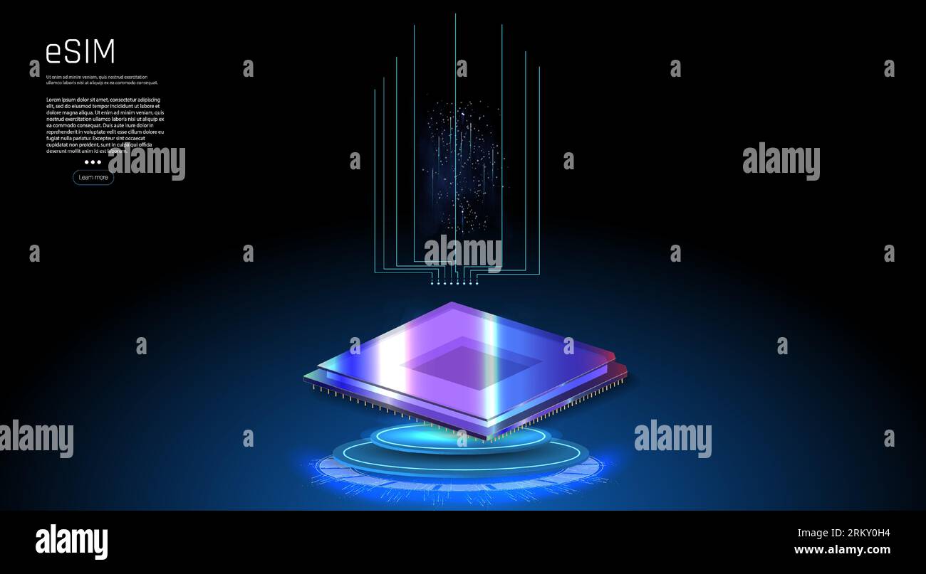 Vettore del concetto di tecnologia di scansione delle impronte digitali Illustrazione Vettoriale