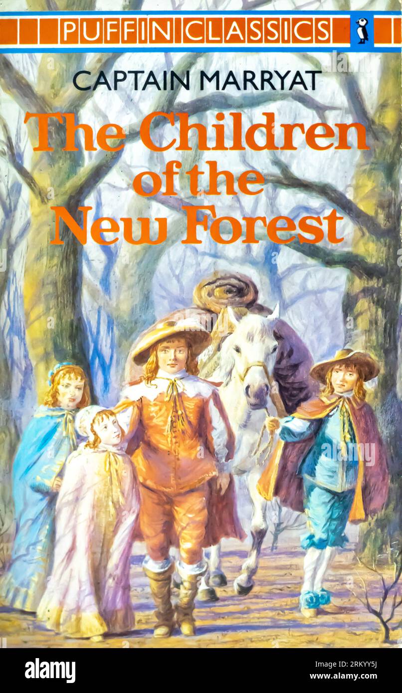 I bambini della nuova foresta romanzo di Frederick Marryat 1847 Foto Stock