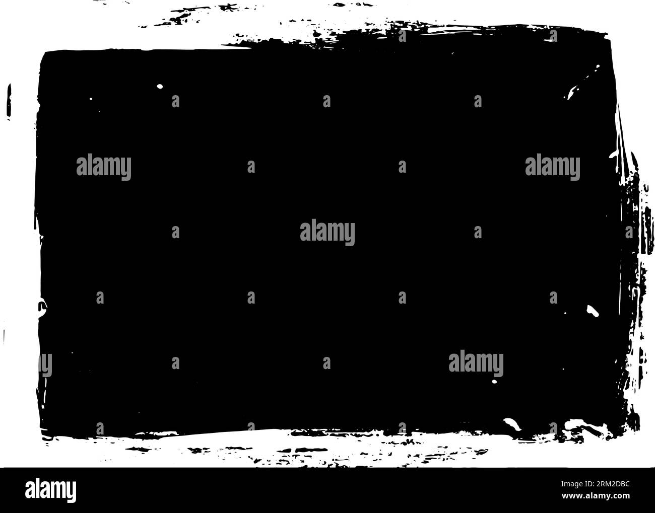 Sfondo grunge astratto con impurità, texture cornice bianca, risorsa banner con effetto cornice. Spazio per il testo Foto Stock