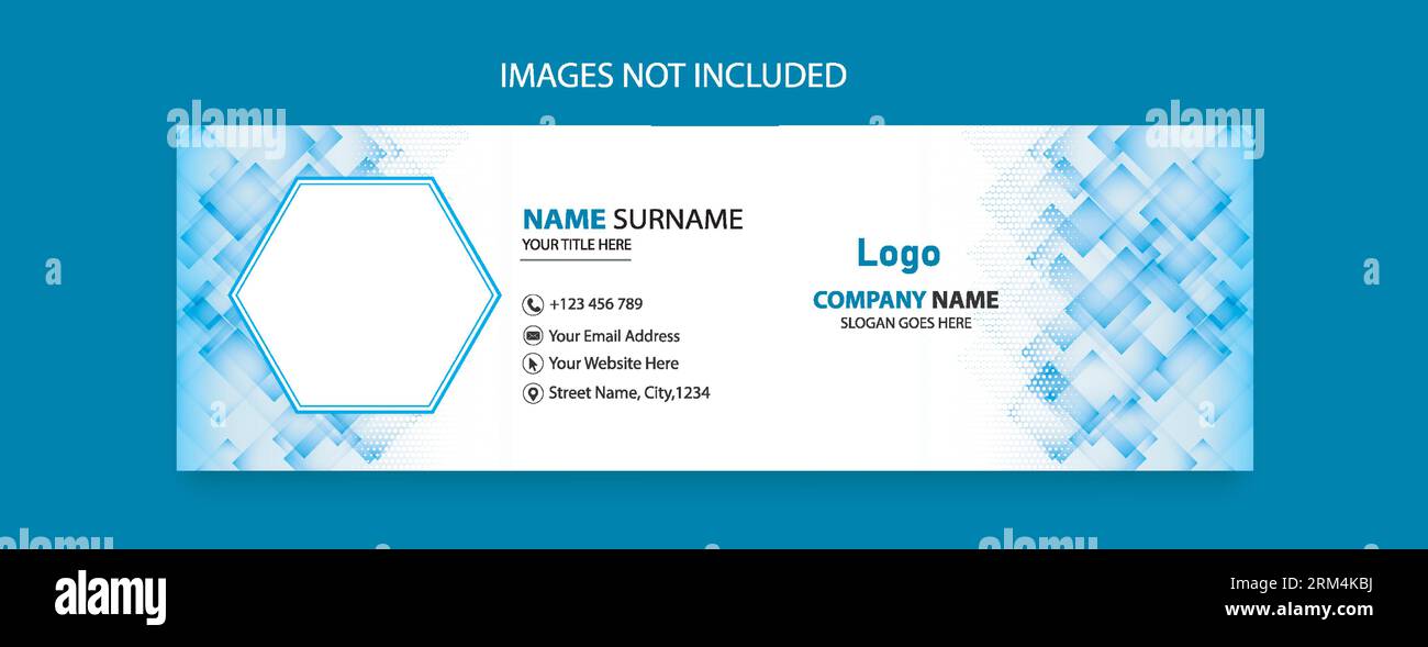 Design modello piè di pagina e-mail per promozioni aziendali Illustrazione Vettoriale