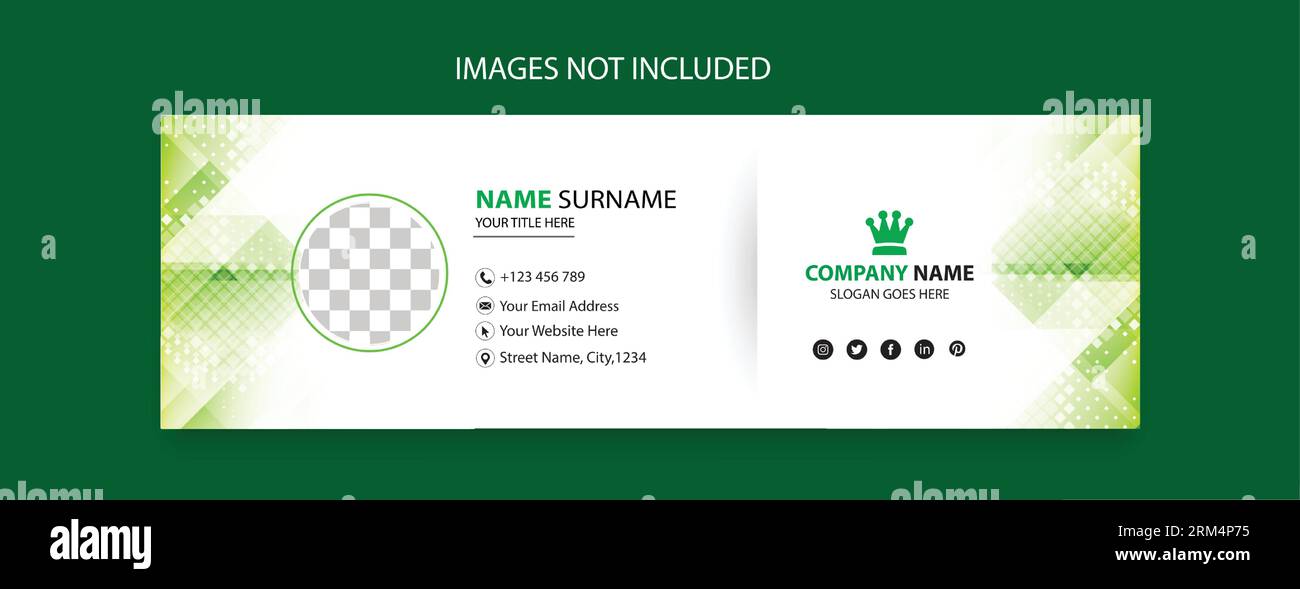 Design modello piè di pagina e-mail per promozioni aziendali Illustrazione Vettoriale