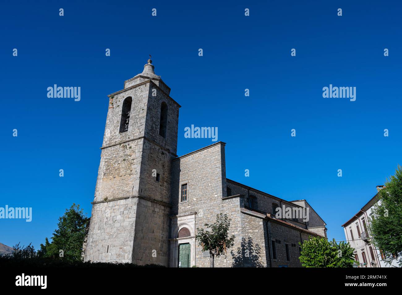 La chiesa di San Marco Evangelista è un edificio religioso ad Agnone, in provincia di Isernia, ed è la chiesa madre della città, oltre che su Foto Stock