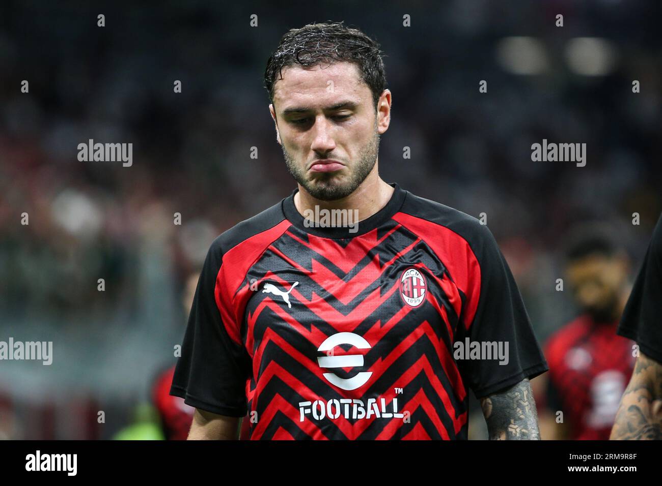 MILANO, ITALIA, 26.08.2023 – SERIE A: Milano e Torino giocano per il secondo turno del Campionato Italiano, allo Stadio Giuseppe mezza di San Siro. Foto Stock