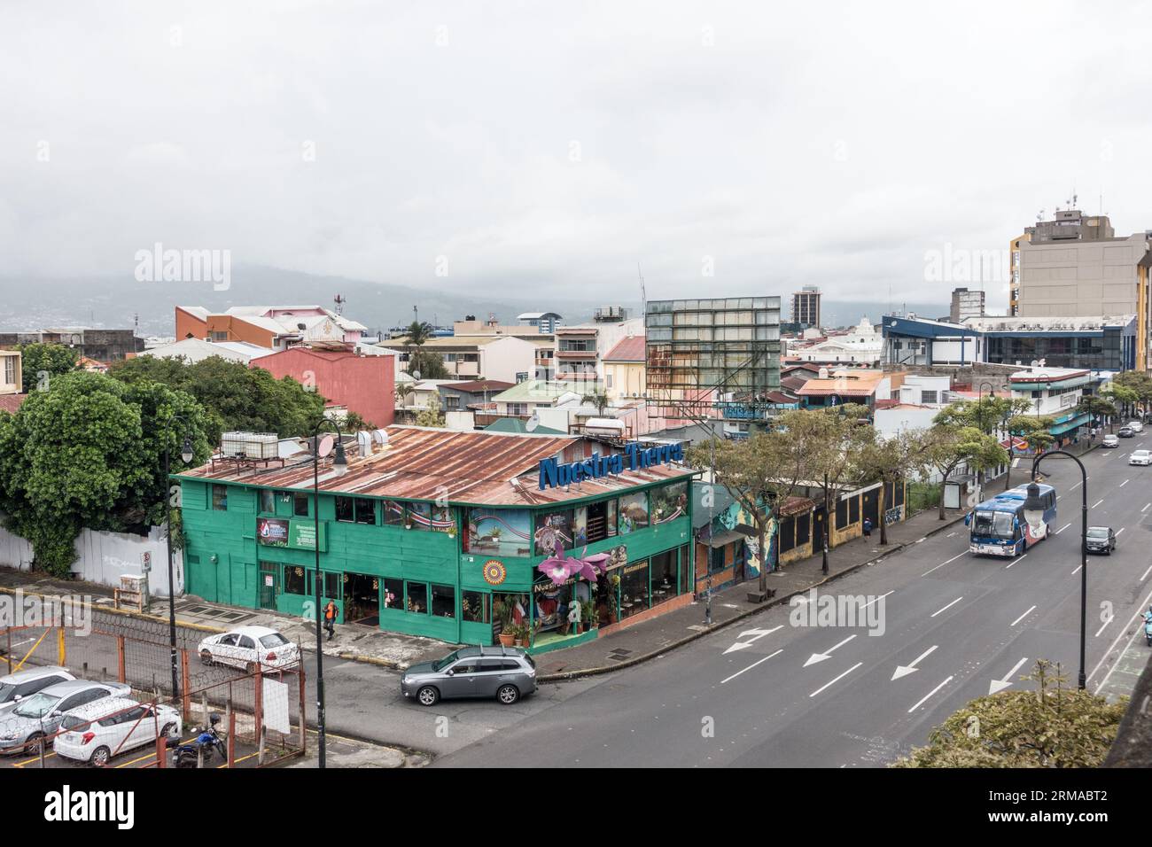 La capitale della Costa Rica, San José. Foto Stock