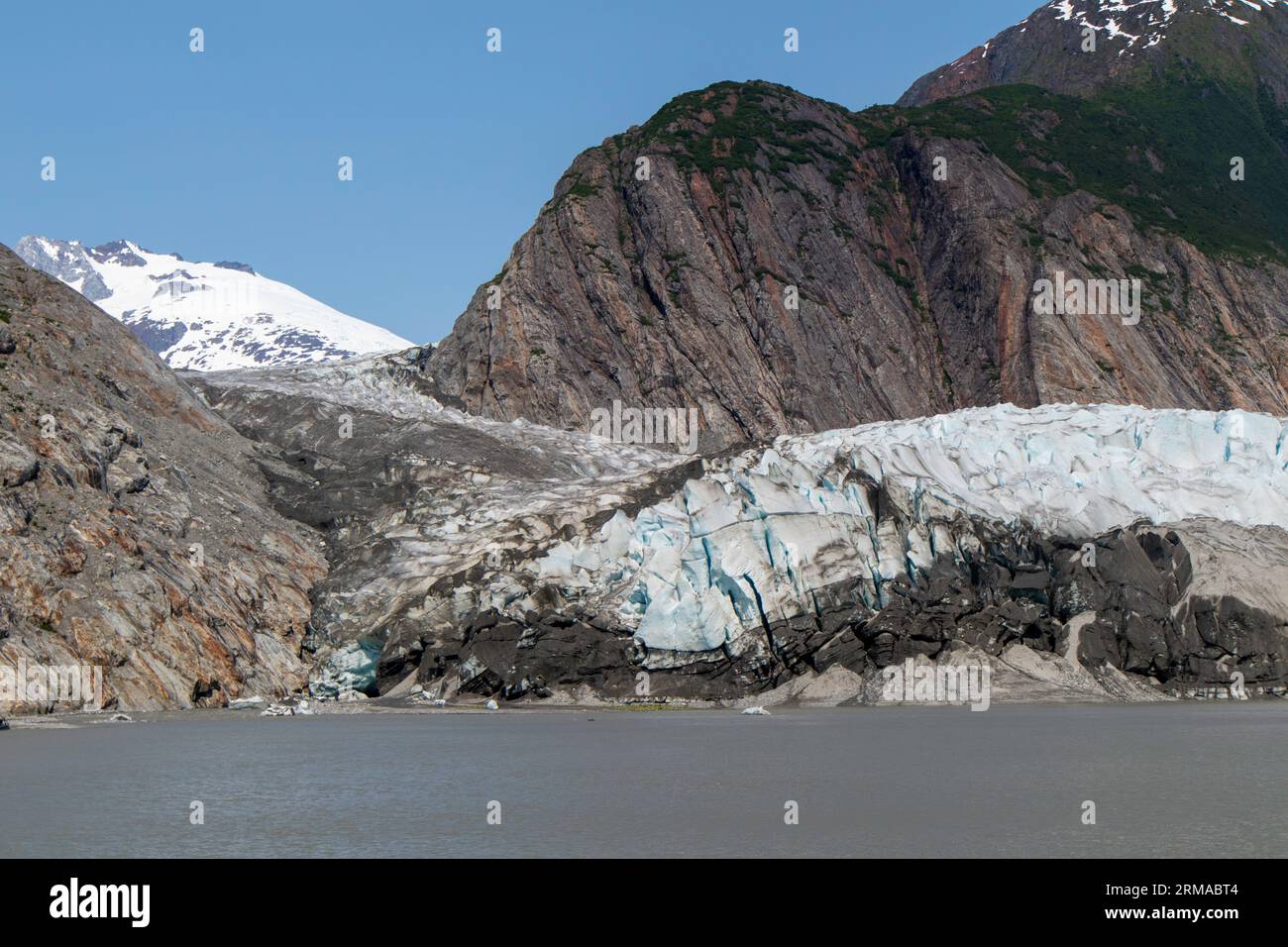Tracy Arm Fjord, ghiacciaio Sawyer, Alaska Foto Stock