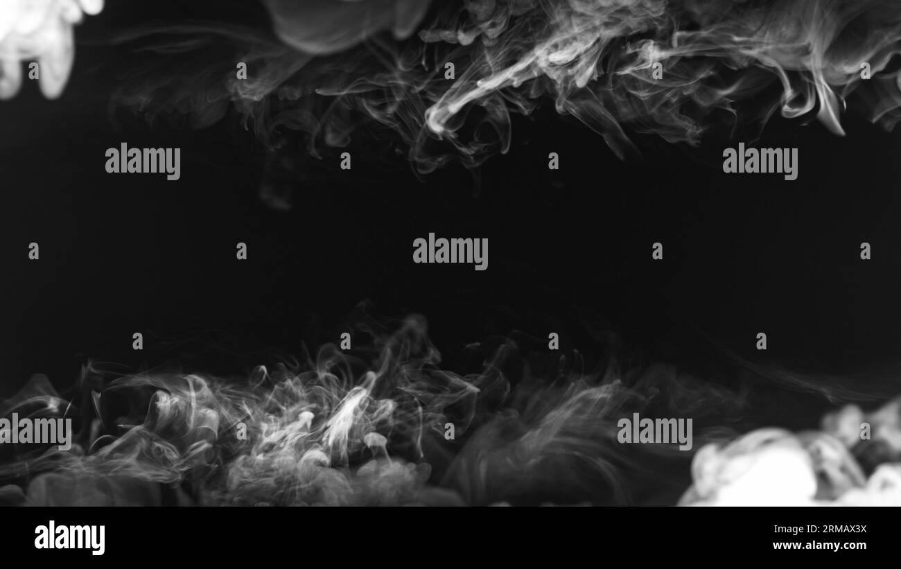 Sfondo nebbia struttura a vapore nuvola di fumo Foto Stock