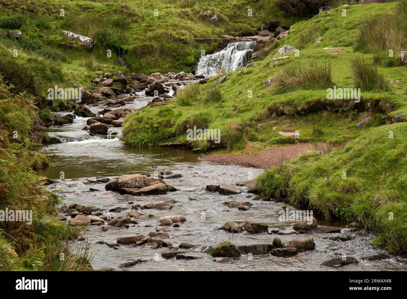 pont ar daf Brecon Beacons Galles Foto Stock