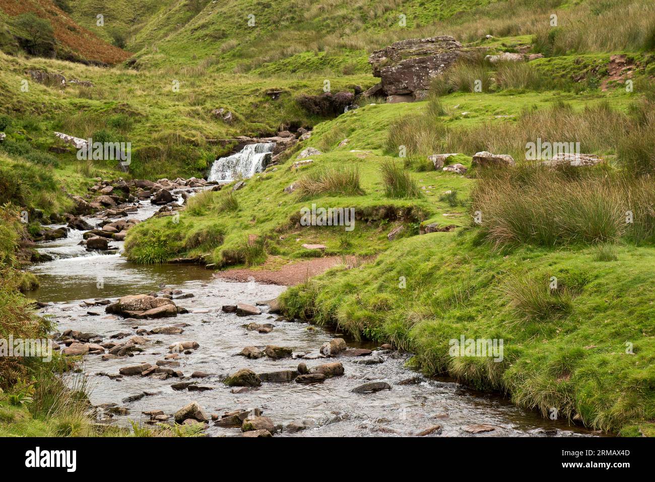pont ar daf Brecon Beacons Bannau Brycheiniog Galles Foto Stock