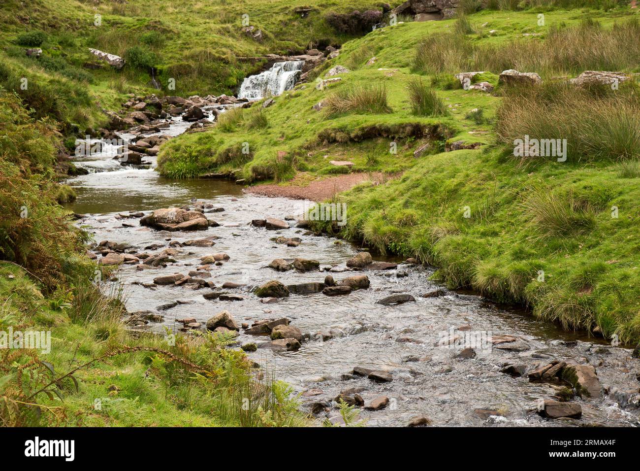 pont ar daf Brecon Beacons Galles Foto Stock
