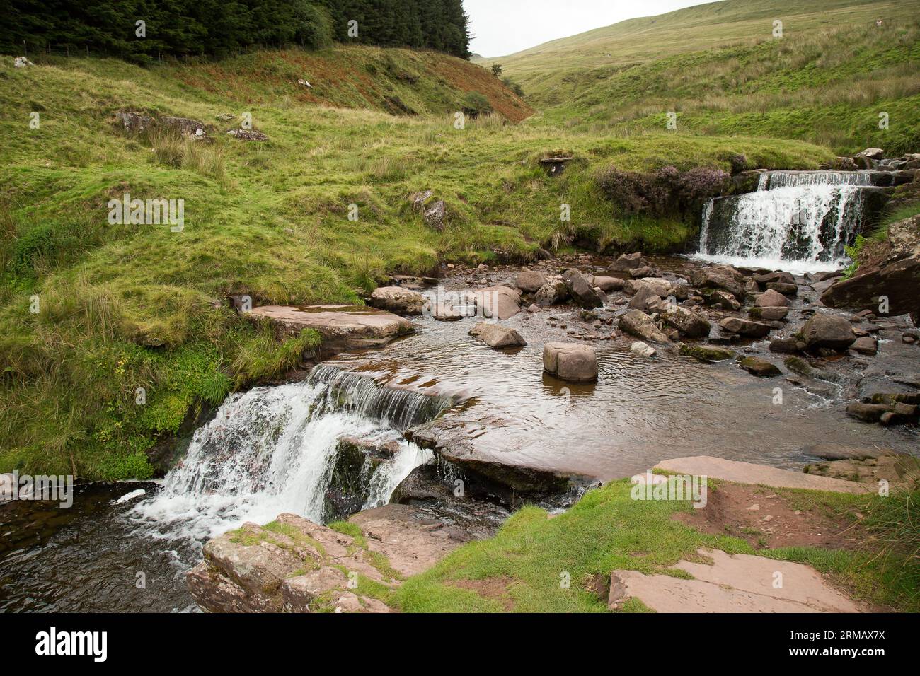 pont ar daf Brecon Beacons Bannau Brycheiniog Galles Foto Stock