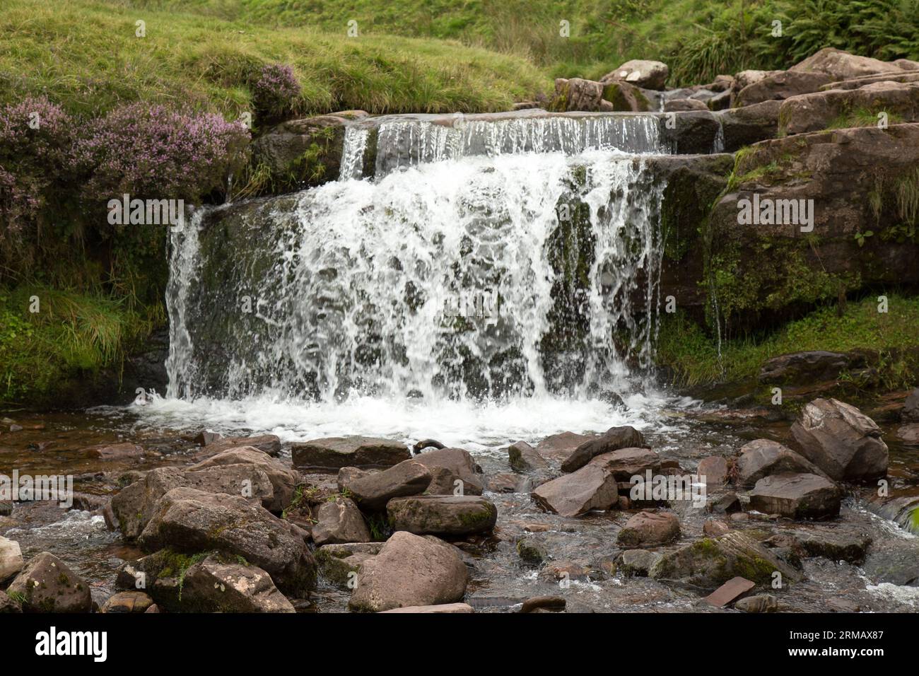 pont ar daf Brecon Beacons Bannau Brycheiniog Galles Foto Stock