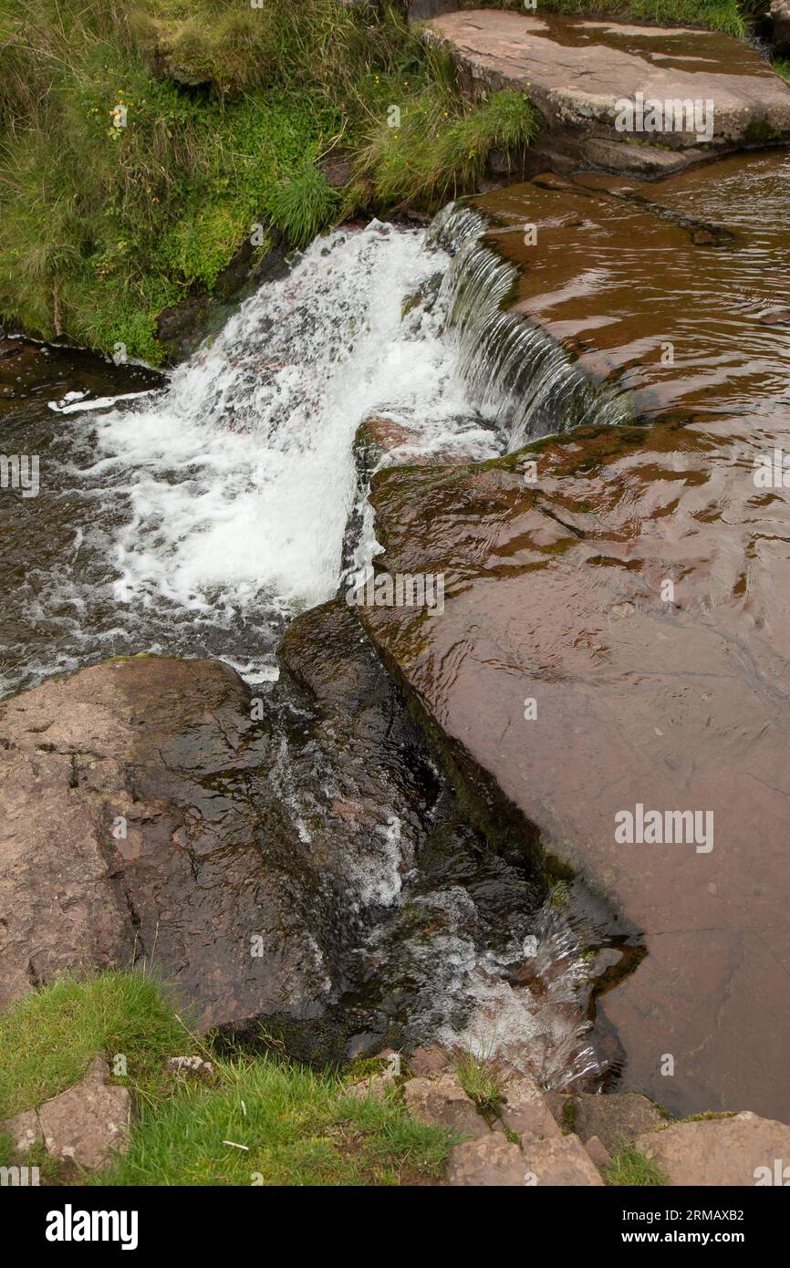 pont ar daf Brecon Beacons Galles Foto Stock