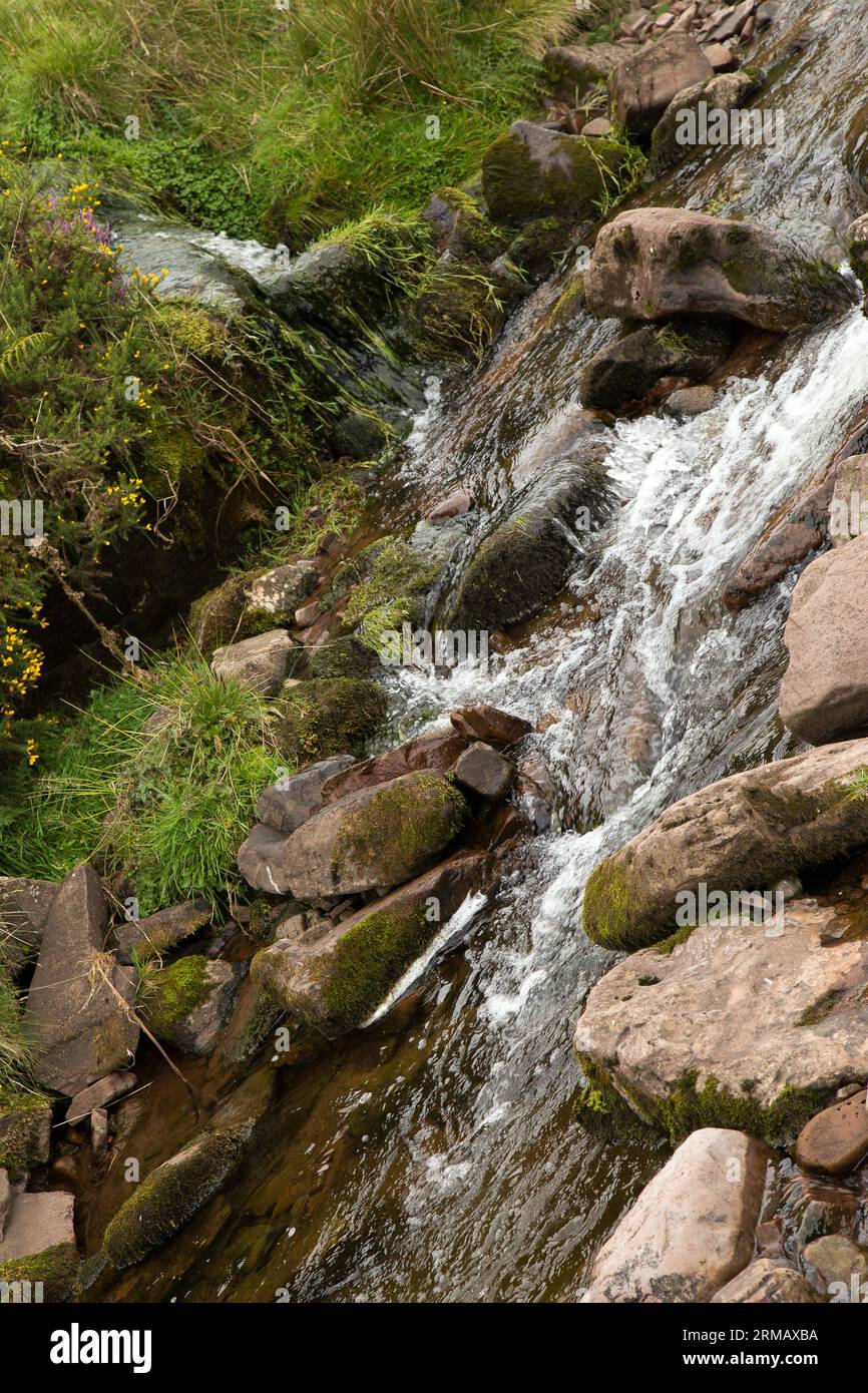 pont ar daf Brecon Beacons Bannau Brycheiniog Galles Foto Stock