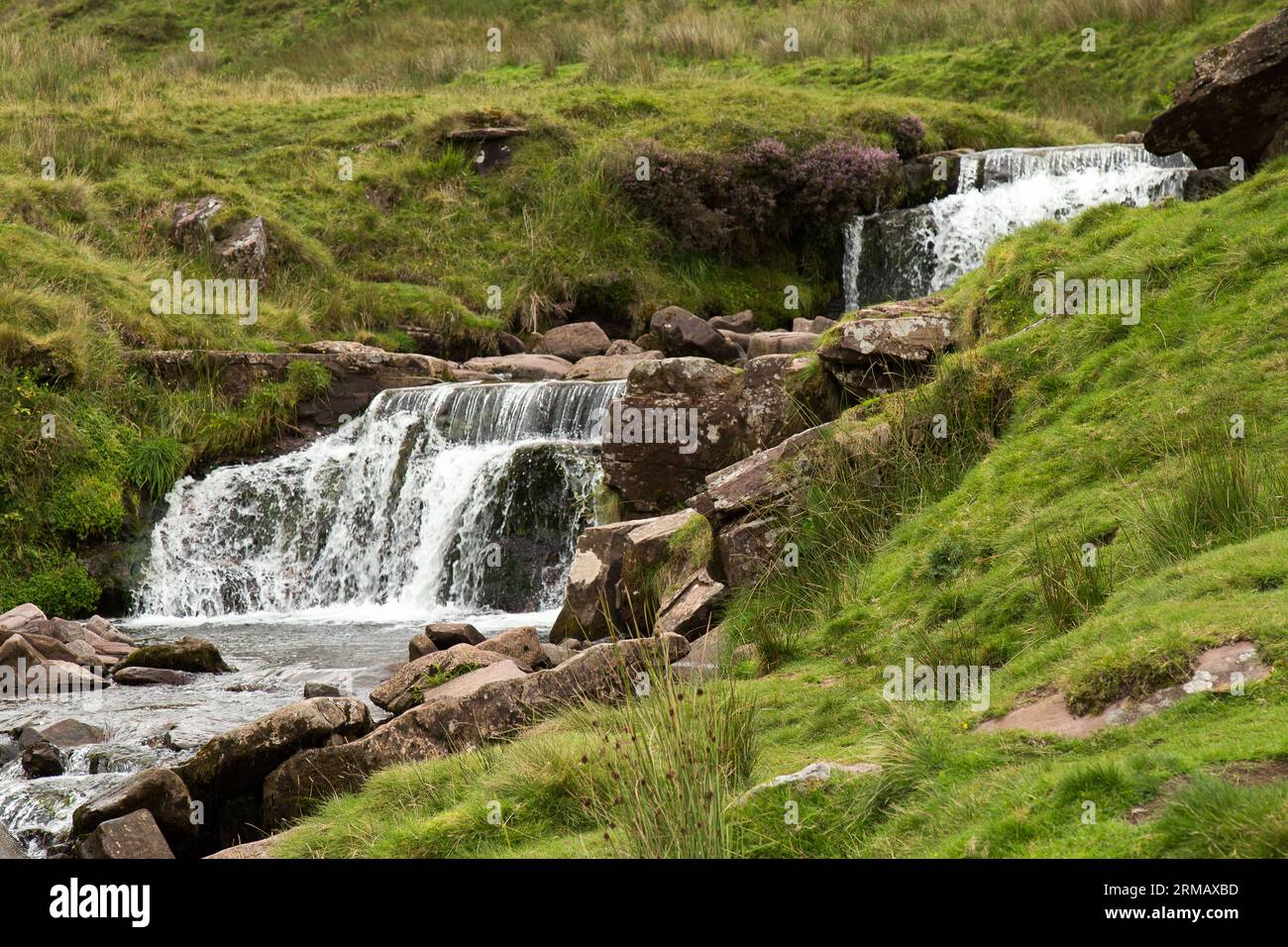pont ar daf Brecon Beacons Galles Foto Stock