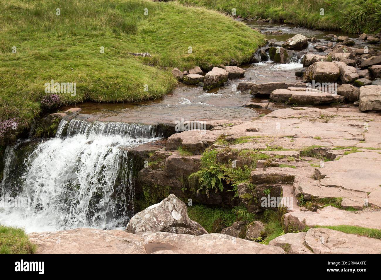 pont ar daf Brecon Beacons Bannau Brycheiniog Galles Foto Stock