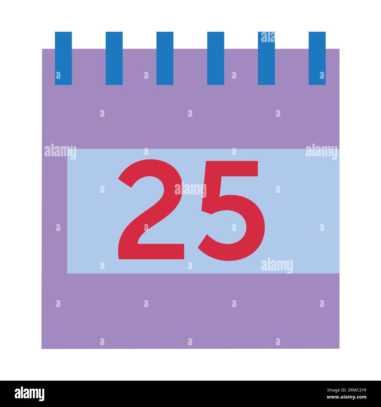 Foglio del calendario Illustrazione Vettoriale